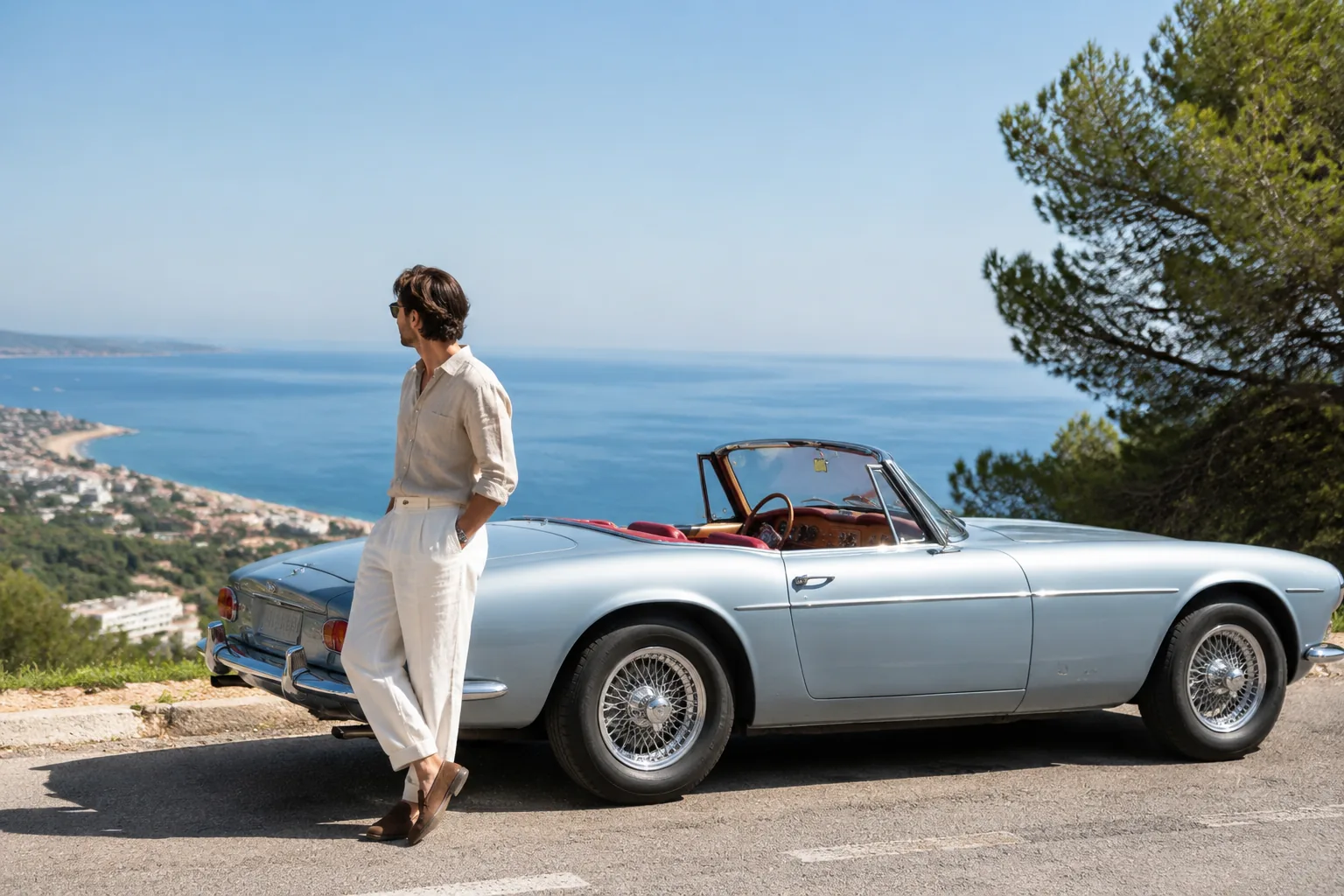 The right car, waiting.